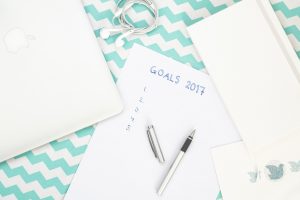 new year resolution and goals to complete to do list