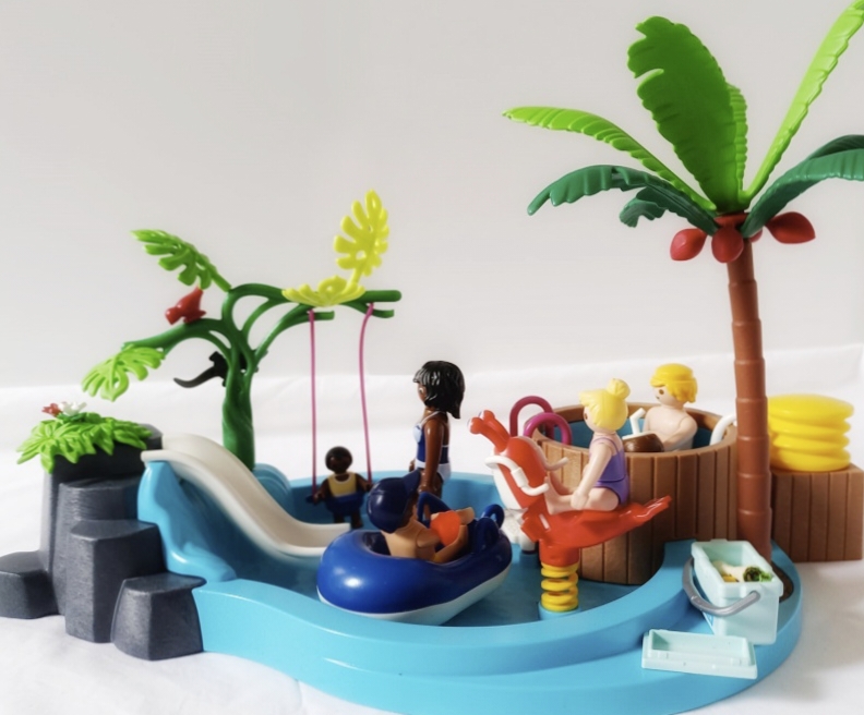 New In Playmobil Children’s Pool With Slide